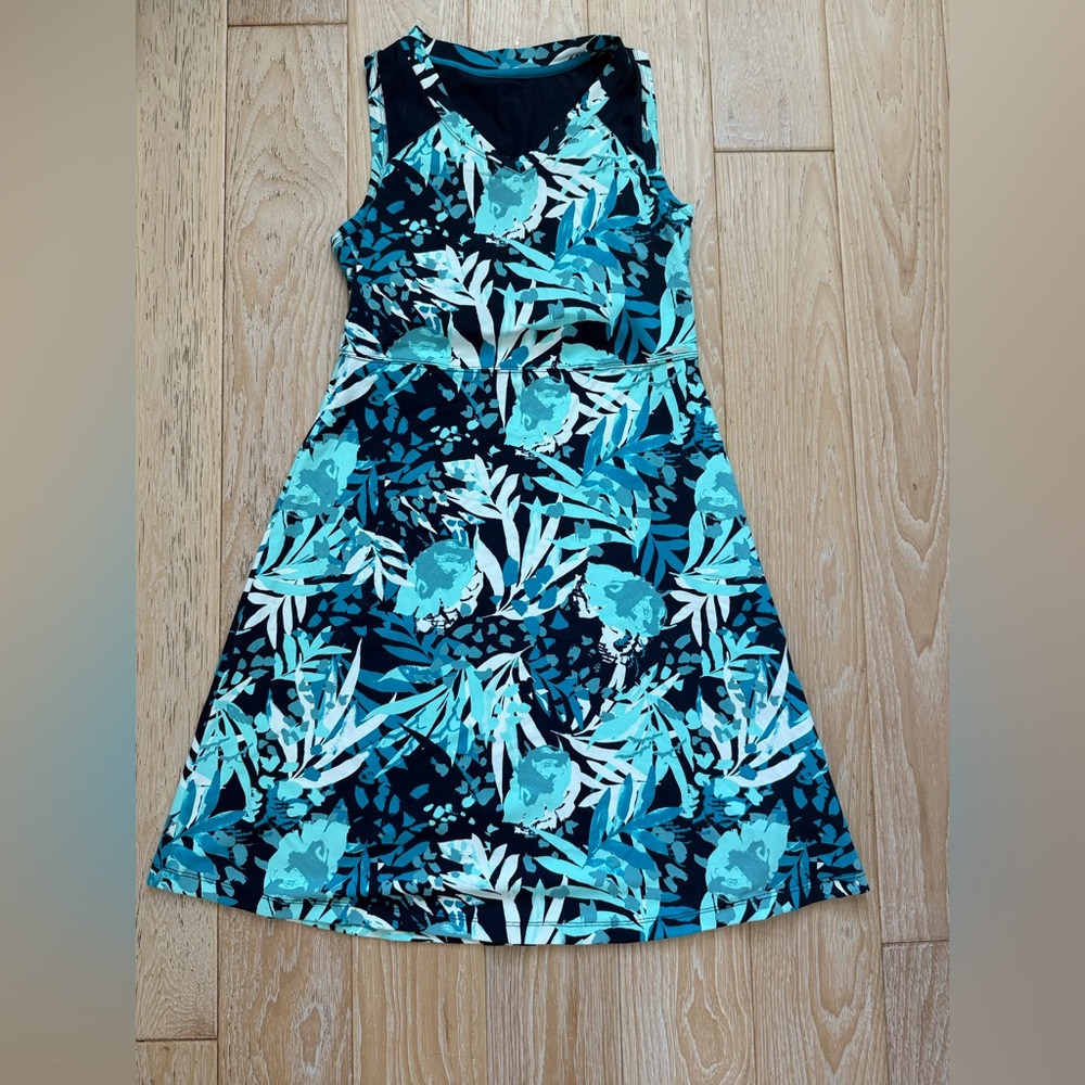 TITLE NINE Womens Dress Activewear Tropical Mesh Back Tennis Hiking Small S